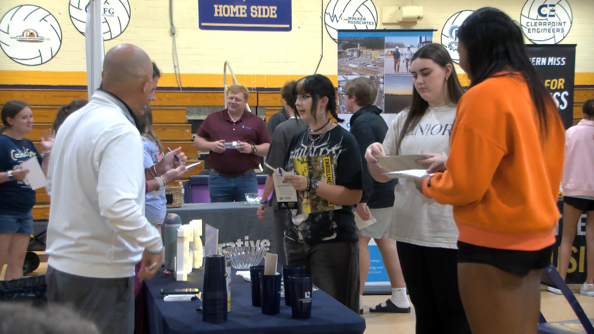 About 350 Students Attend Purvis High School College and Career Fair