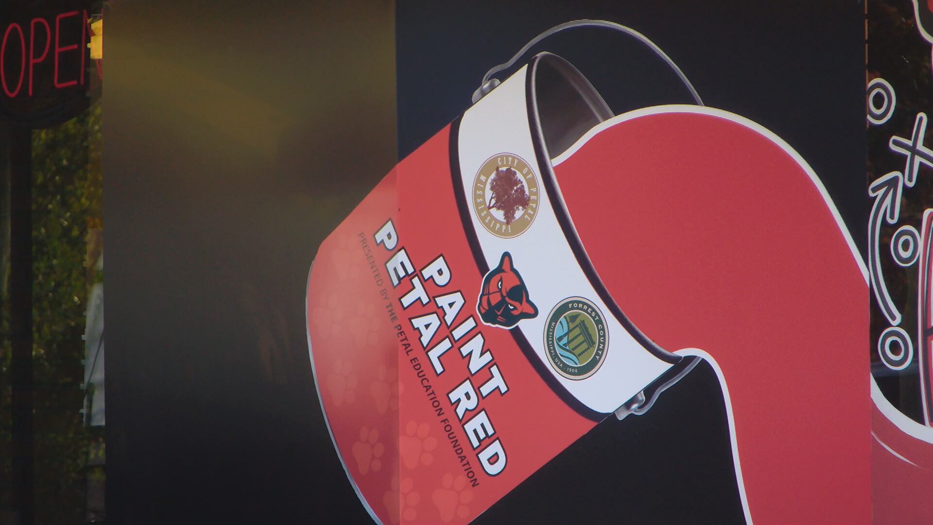 More Than 100 Petal Businesses Join Annual Paint Petal Red Tradition