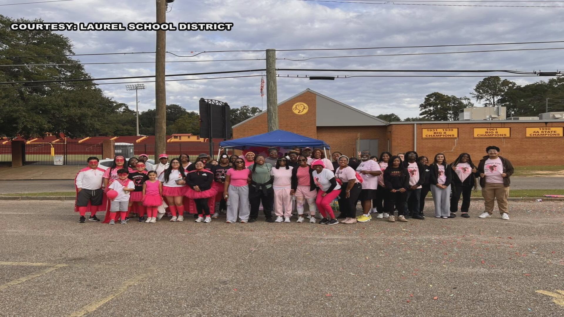 Laurel High School Students Organize Annual Breast Cancer Awareness Walk