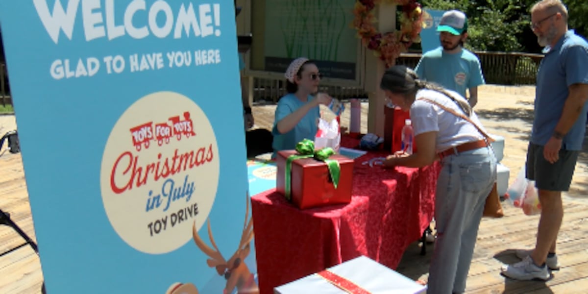 McCarty Center kicks off Toys for Tots campaign with ‘Christmas in July' at Chain Park