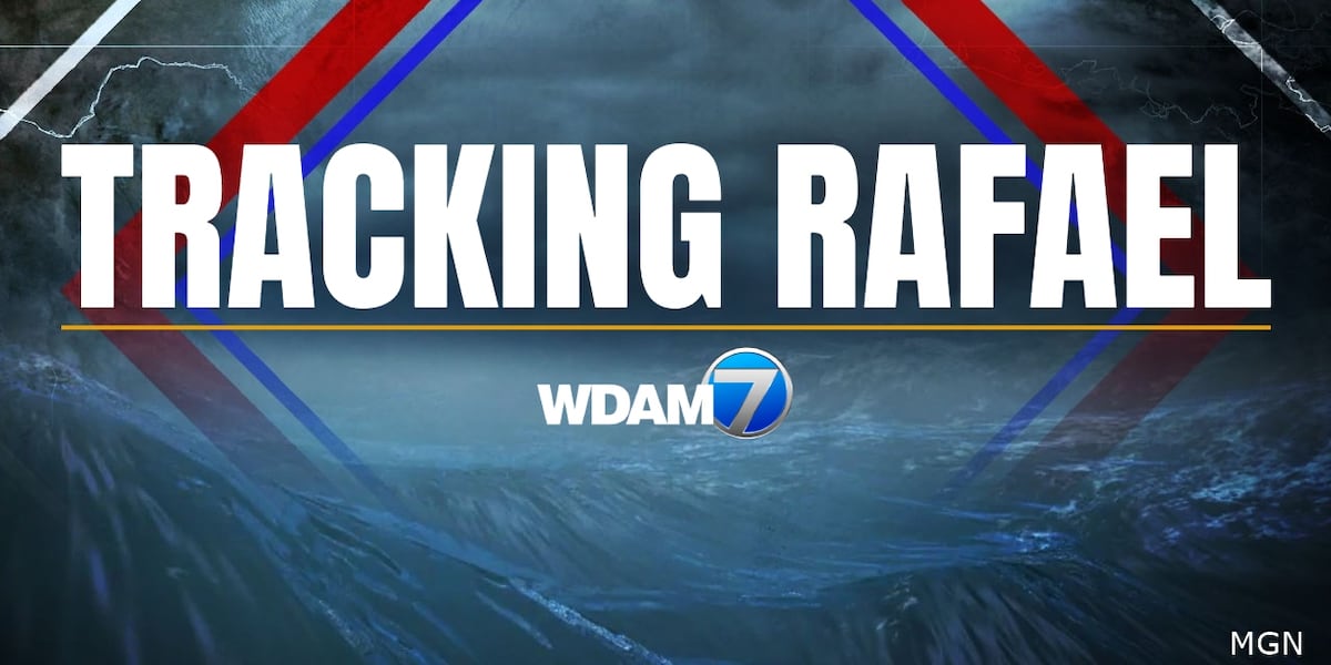 9AM: Determining path of Hurricane Rafael in the Gulf of Mexico