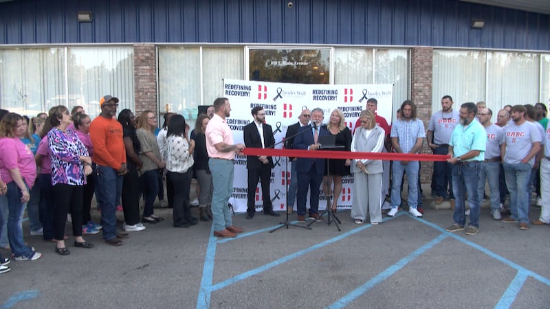 Jacob’s Well Ministries cut the ribbon on a new chapter for their men’s recovery program...