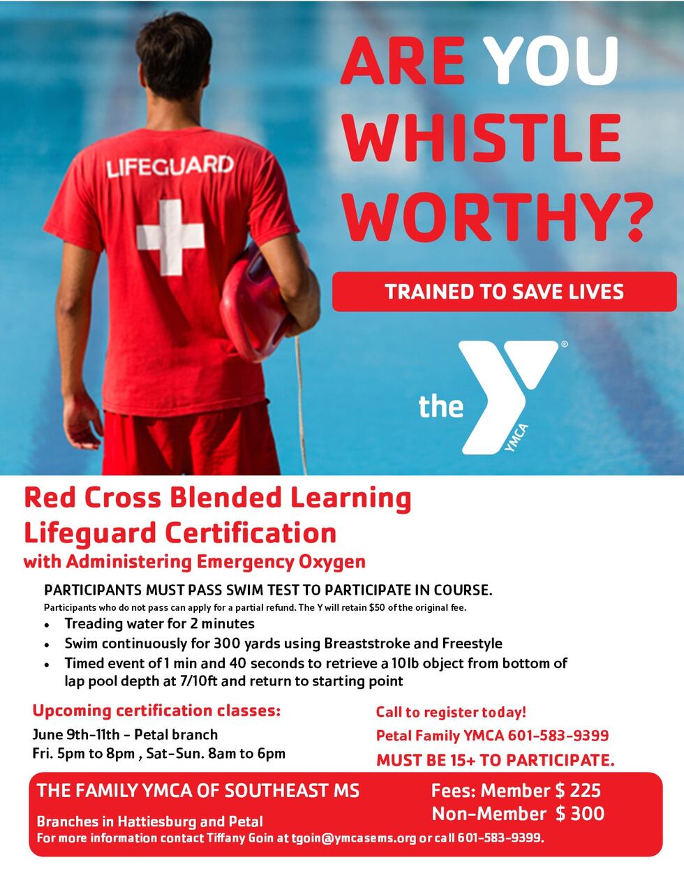 Lifeguard Sup Sample YMCA offers new lifeguard certification course, combating local shortage