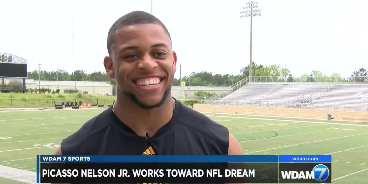 Nelson Del Rio Jr Picasso Nelson Jr. puts in work as NFL Draft arrives