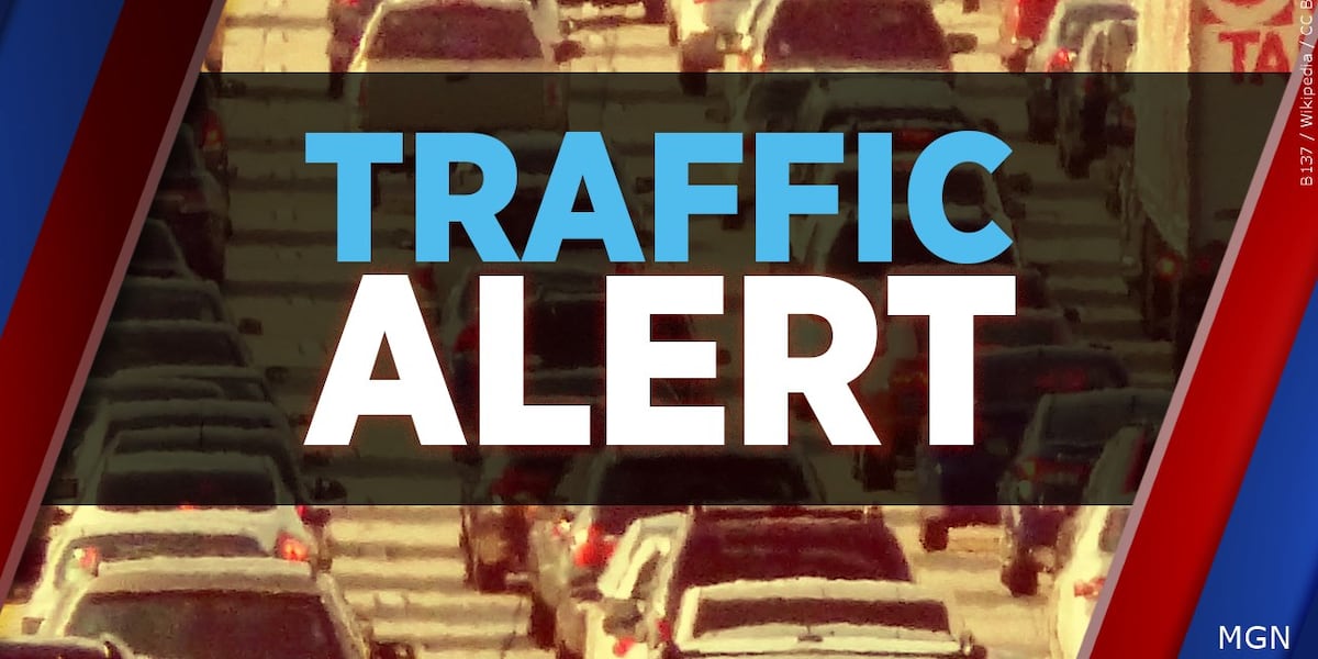 Possible delays on I-59 NB at Monroe Road due to construction, multi-car crash
