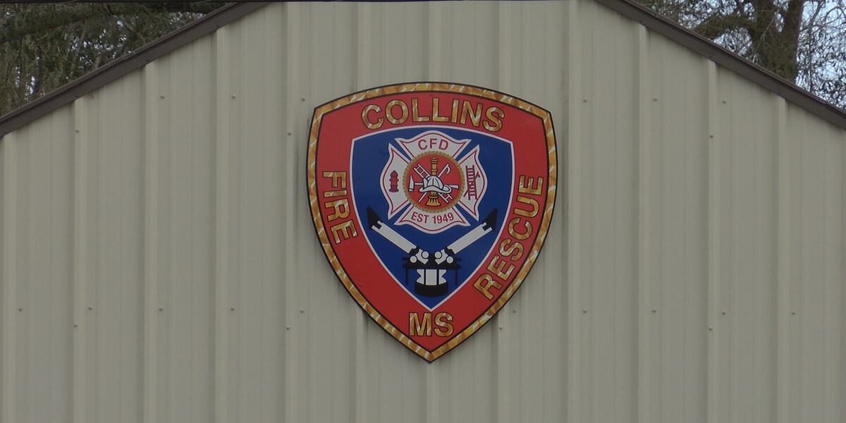 Collins Fire Collins Fire Department receives grant for fire engine replacement