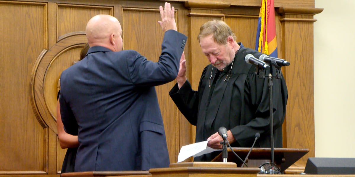 Michael Reed sworn in as 12th Circuit Court Judge