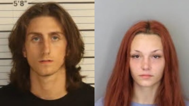 Two people have been arrested after Memphis Police said they allegedly forced a man to strip...