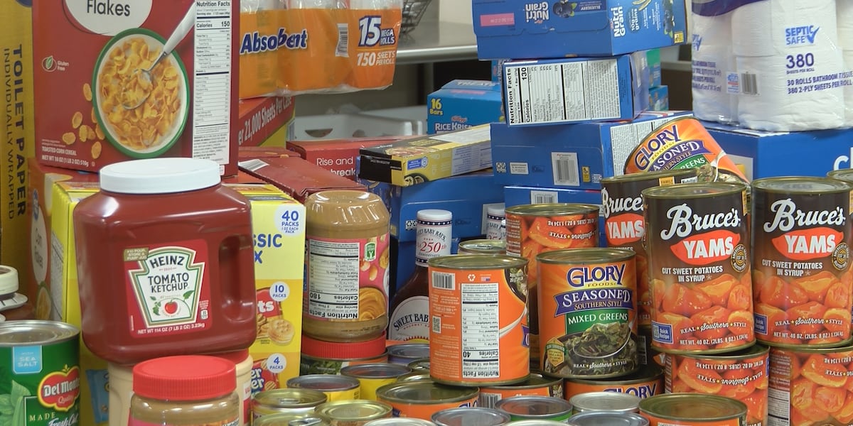 Laurel Salvation Army receives huge food donation after ‘Fill the Pantry' challenge