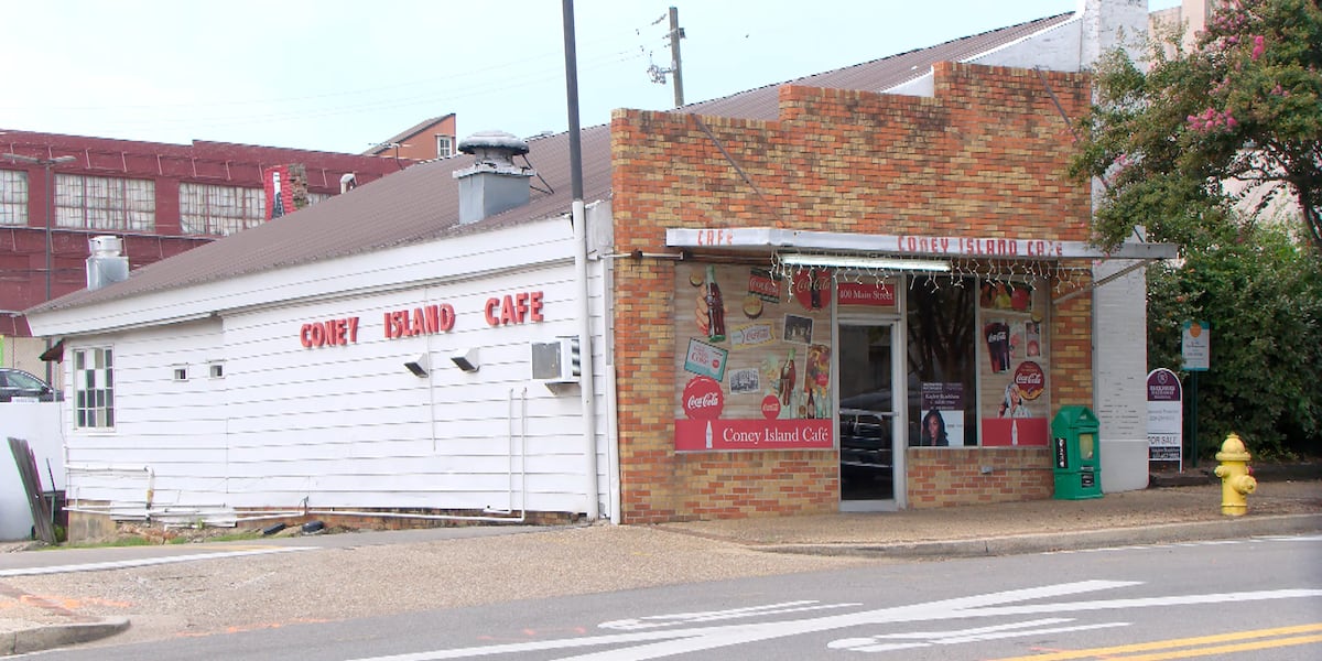 Coney Island Cafe for sale, high demand for vacant spaces in Downtown Hattiesburg