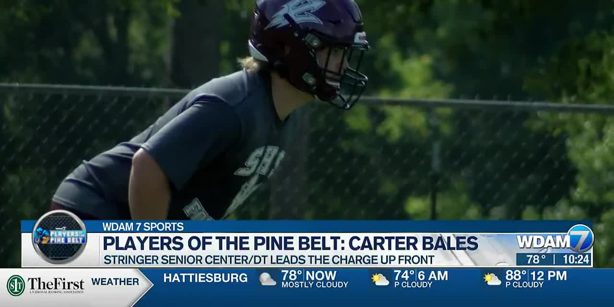 Player of the Pine Belt: Stringer center Carter Bales