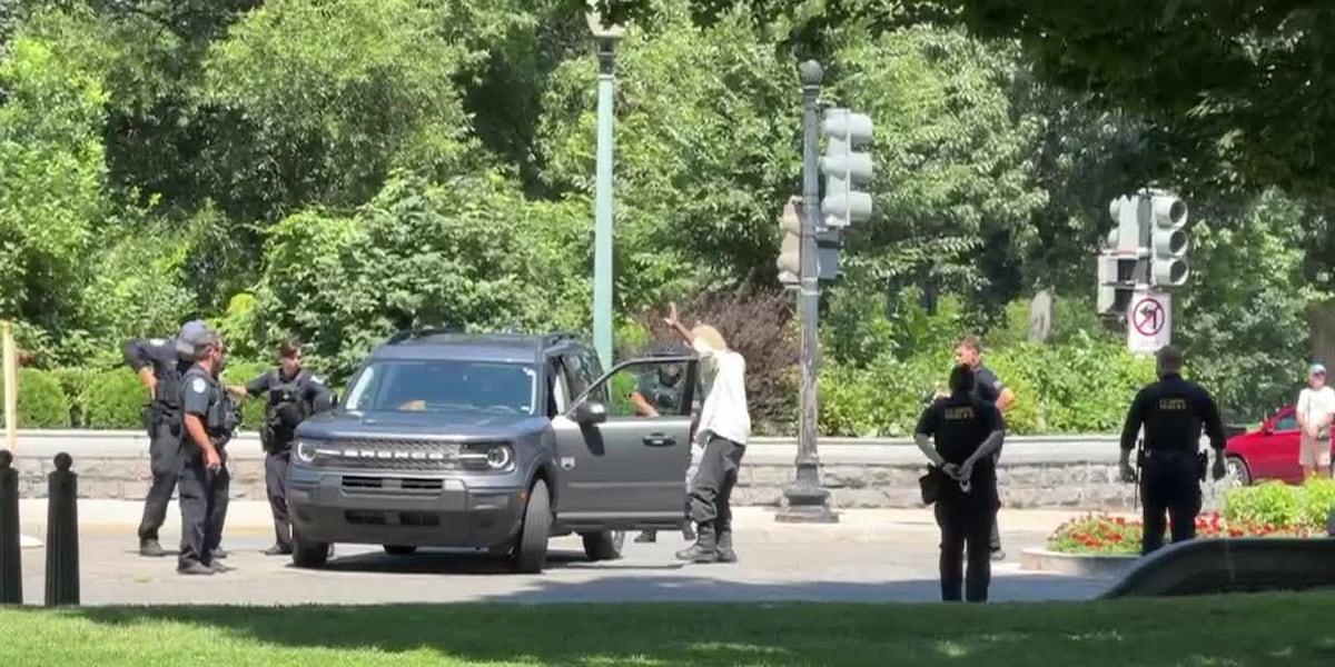 Columbia man arrested in DC after driving to Capitol with gun