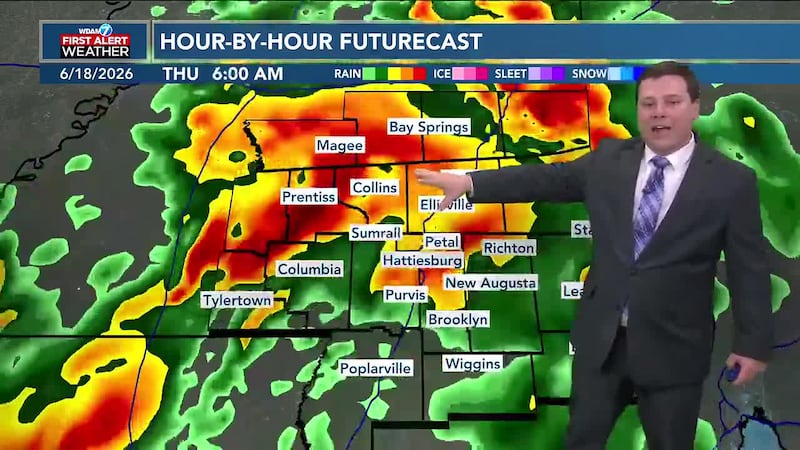 Patrick's Late Wednesday PM Forecast 6/17