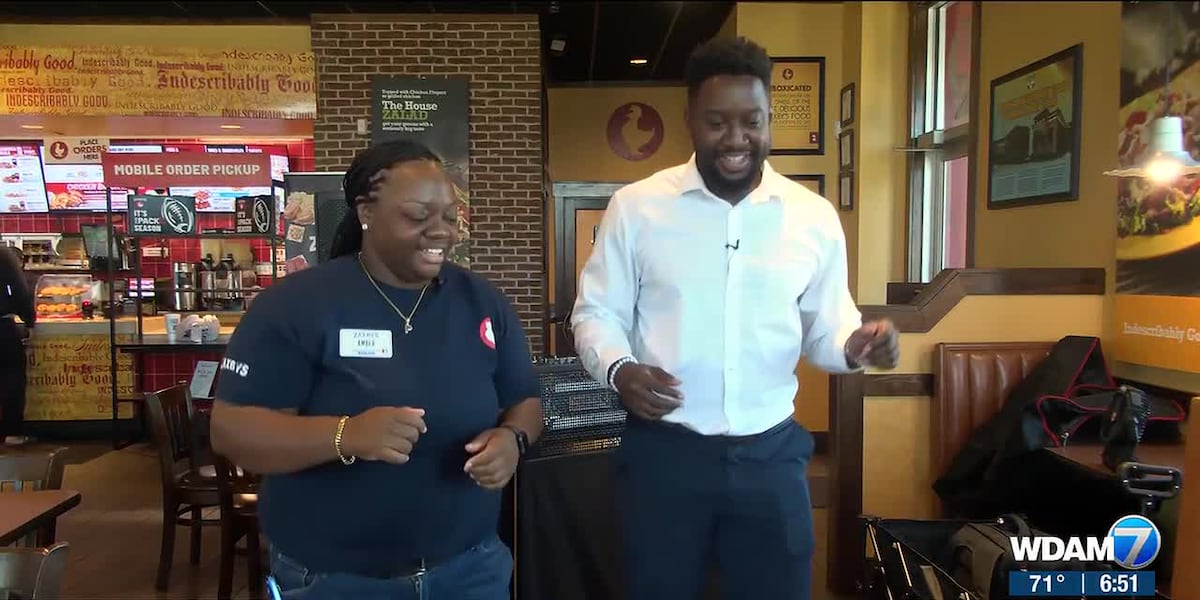 Get to know DJ Pretty Peech, the local DJ named Zaxby's Chief Vibe Officer