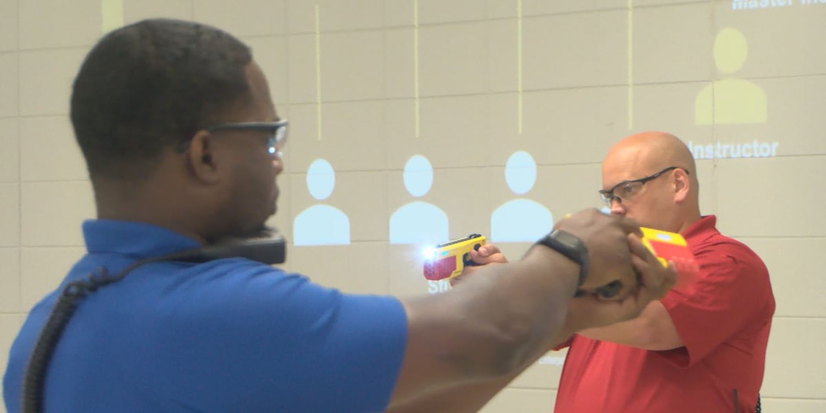Taser Instructor Course Bay Springs Police undergo training with new ‘Taser 10′ technology