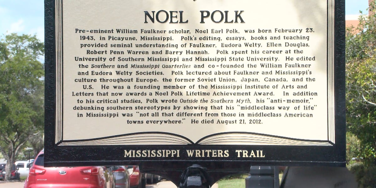 Mississippi Writers Trail unveils marker for former USM professor