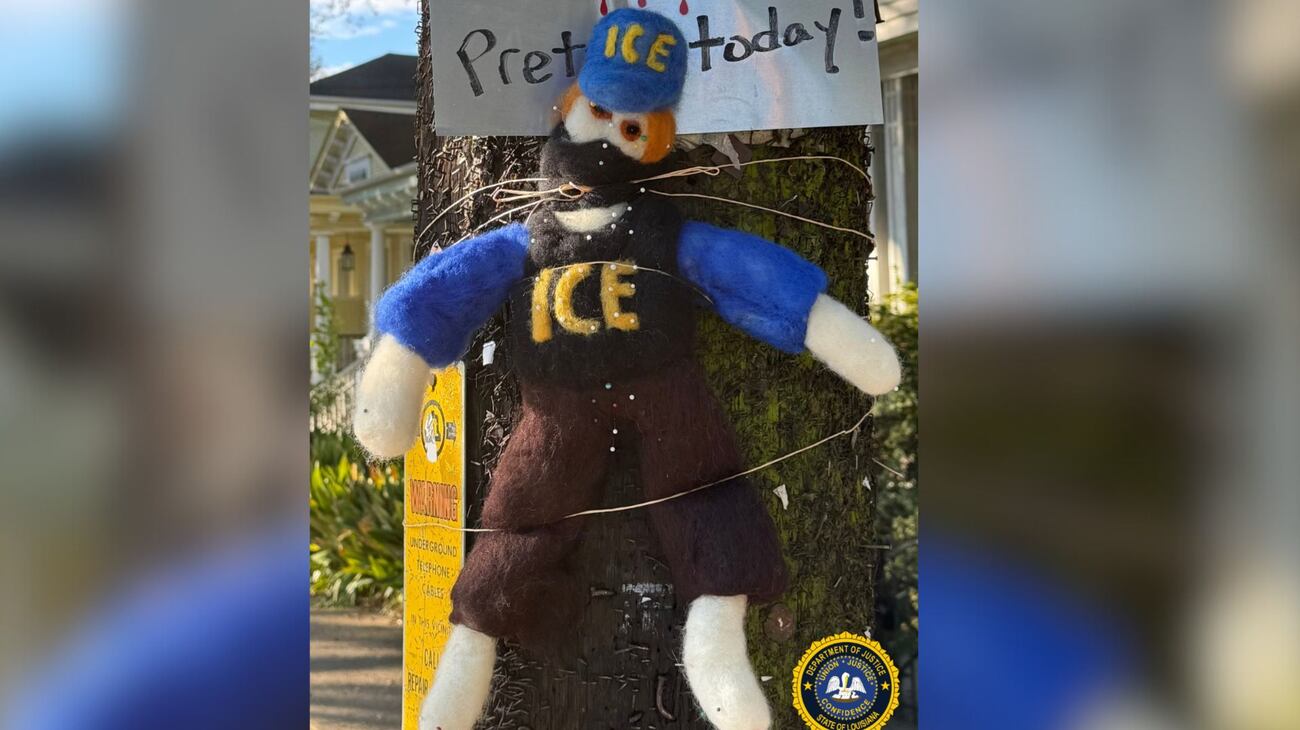 Voodoo Ice ICE voodoo doll discovered as immigration crackdown continues ...