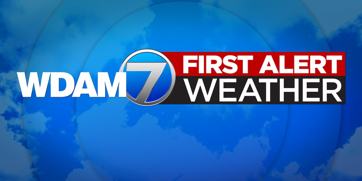 Showers and thunderstorms are expected this afternoon