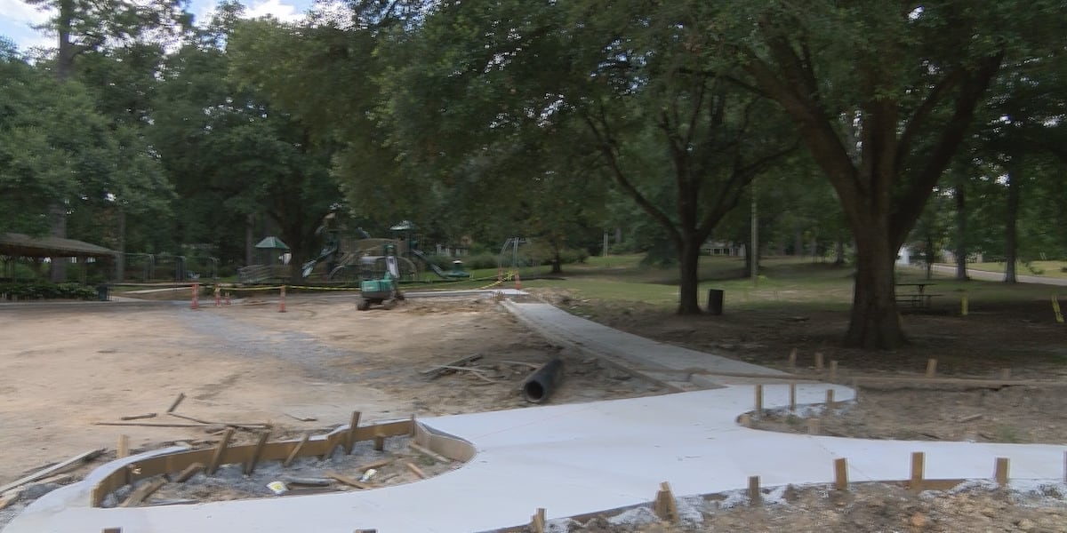 Drainage, parking improvements underway at Mason Park in Laurel