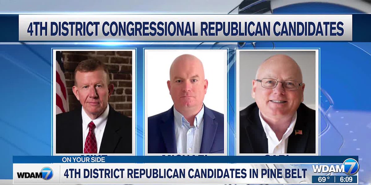 District Rep District 4 congressional Republican candidates in Pine Belt