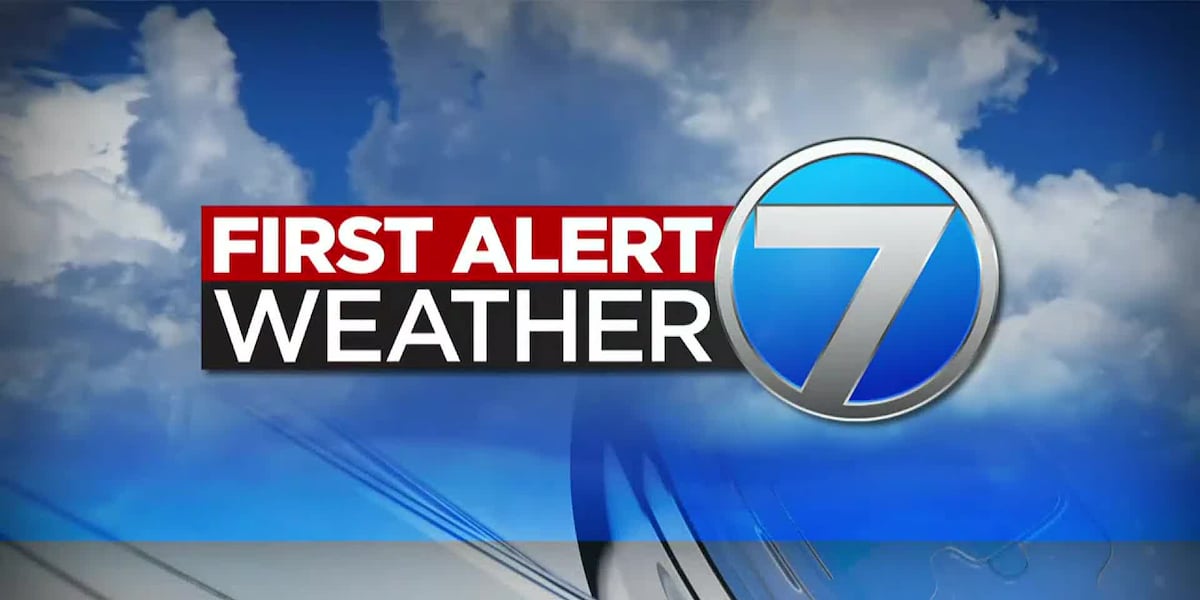 Mostly sunny and hot this afternoon