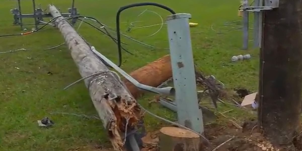 Power crews work to restore service for Lamar County customers following suspected tornado