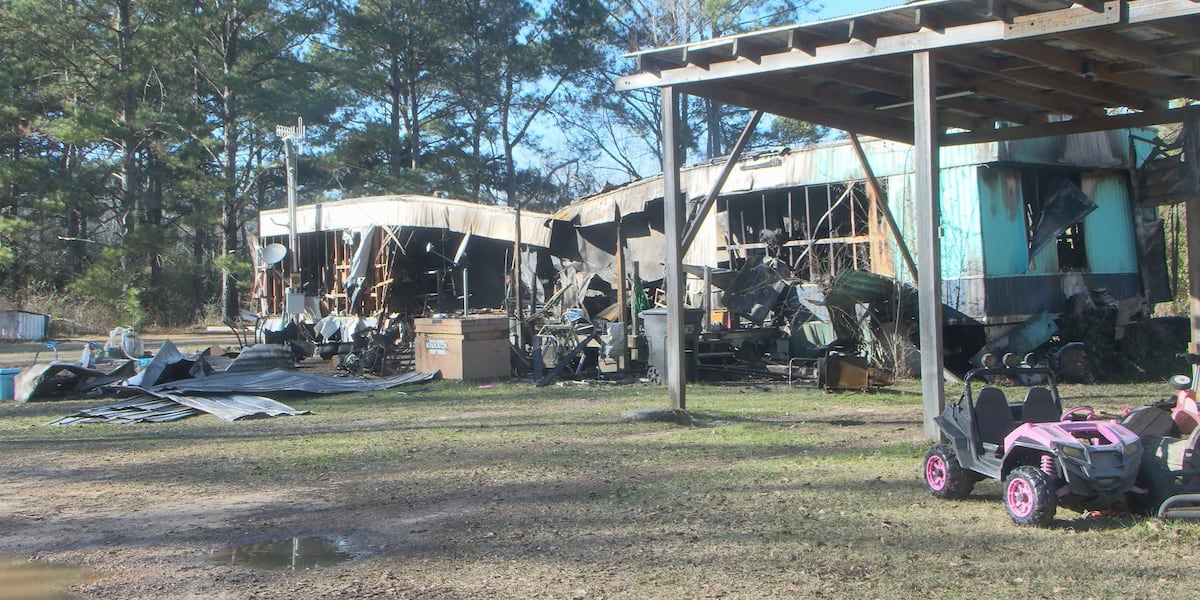 Perry County family starting over after Sunday fire destroys home