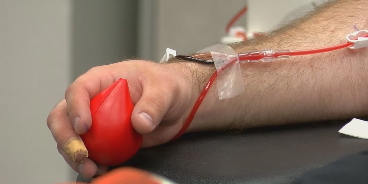 Type O blood supply falls to two-year low