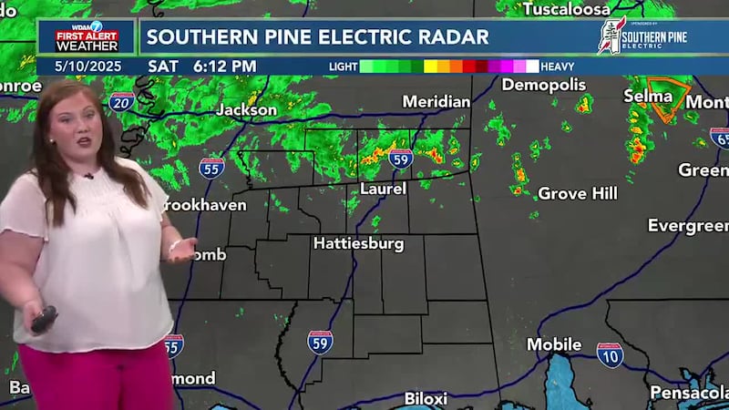 Jordan Riley Wdam WDAM 7 First Alert Weather Focus - 4/23/2025
