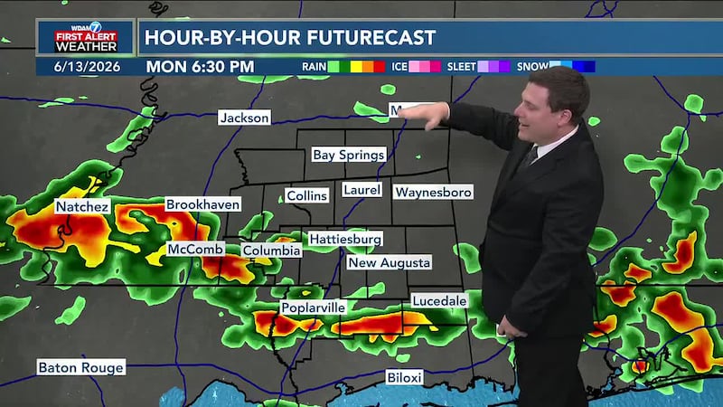 Patrick's Saturday PM Forecast 6/13