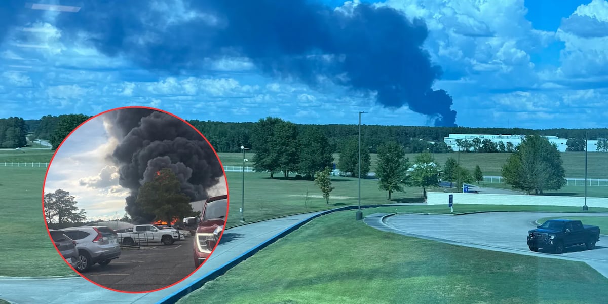 Massive fire extinguished at Howard Industries in Laurel