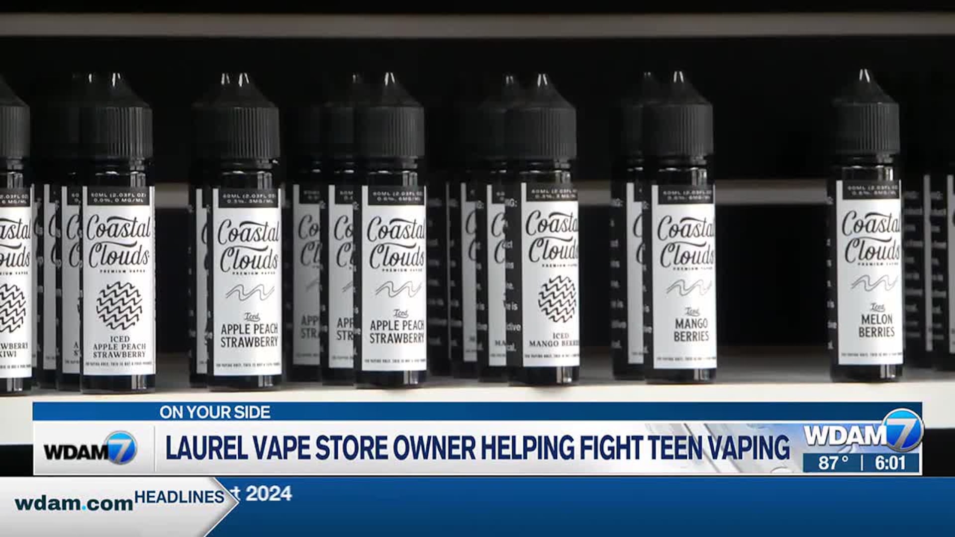 Laurel vape shop owner helping stop teen vaping Laurel vape shop owner helping stop teen vaping